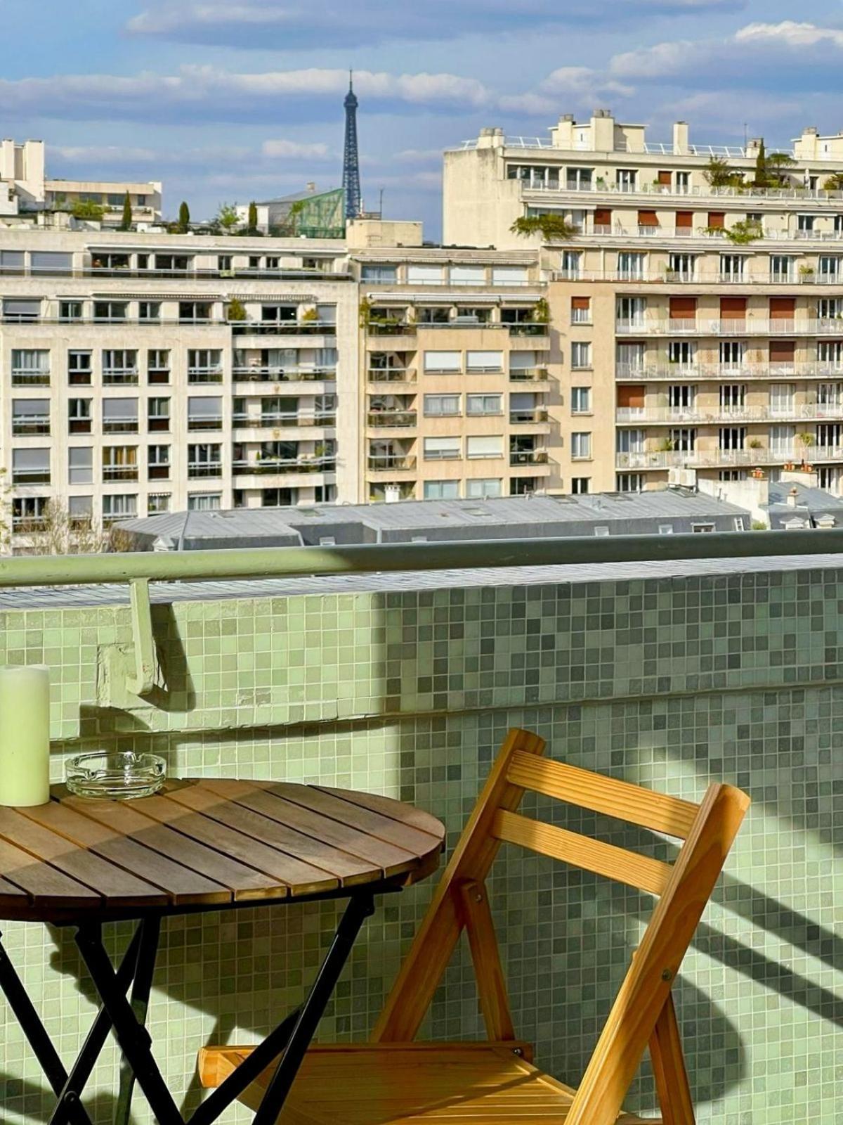 Apartment Terrasse - Vue Tour Eiffel Paris
